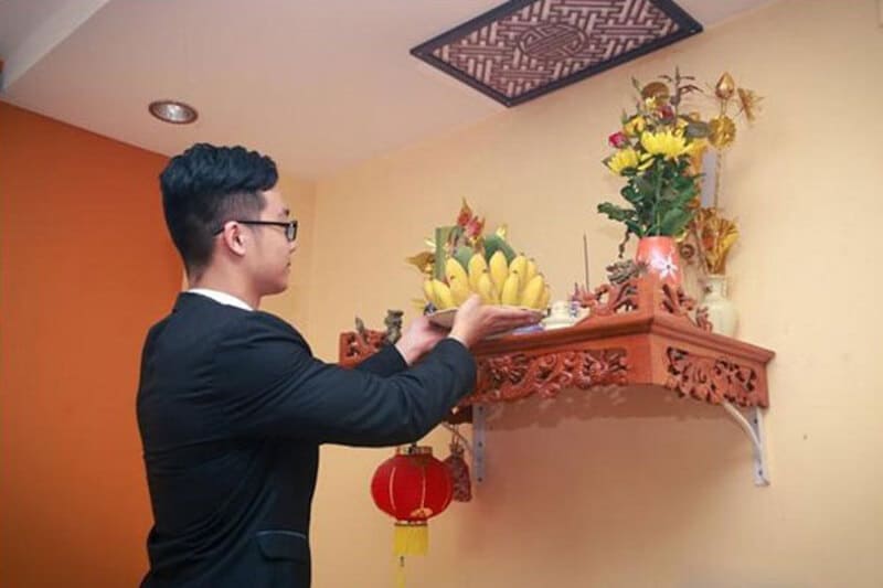 Đối với thắp nhang ở trọ độc lập