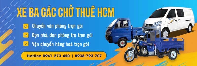 Xe Ba Gác Chở Thuê 24h đồng hành cùng sinh viên chuyển trọ