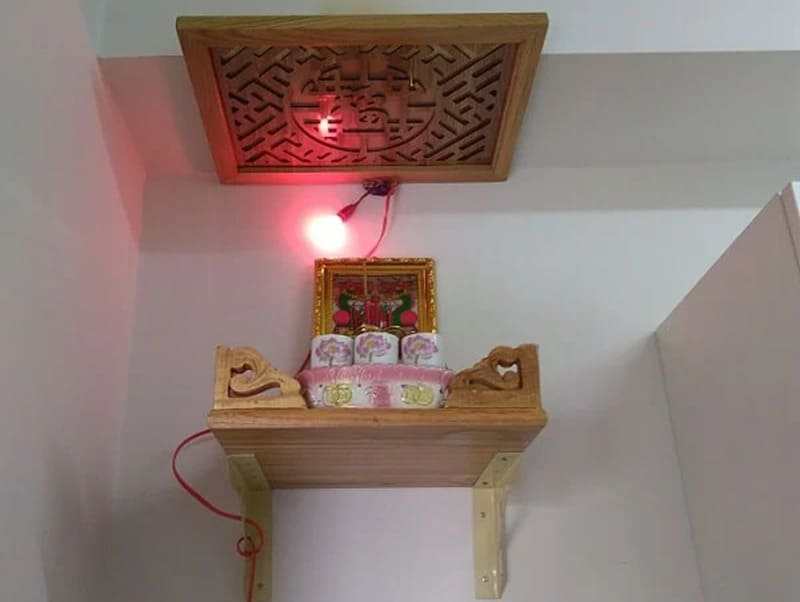 Vị trí đặt bàn thờ trong phòng trọ thế nào ?